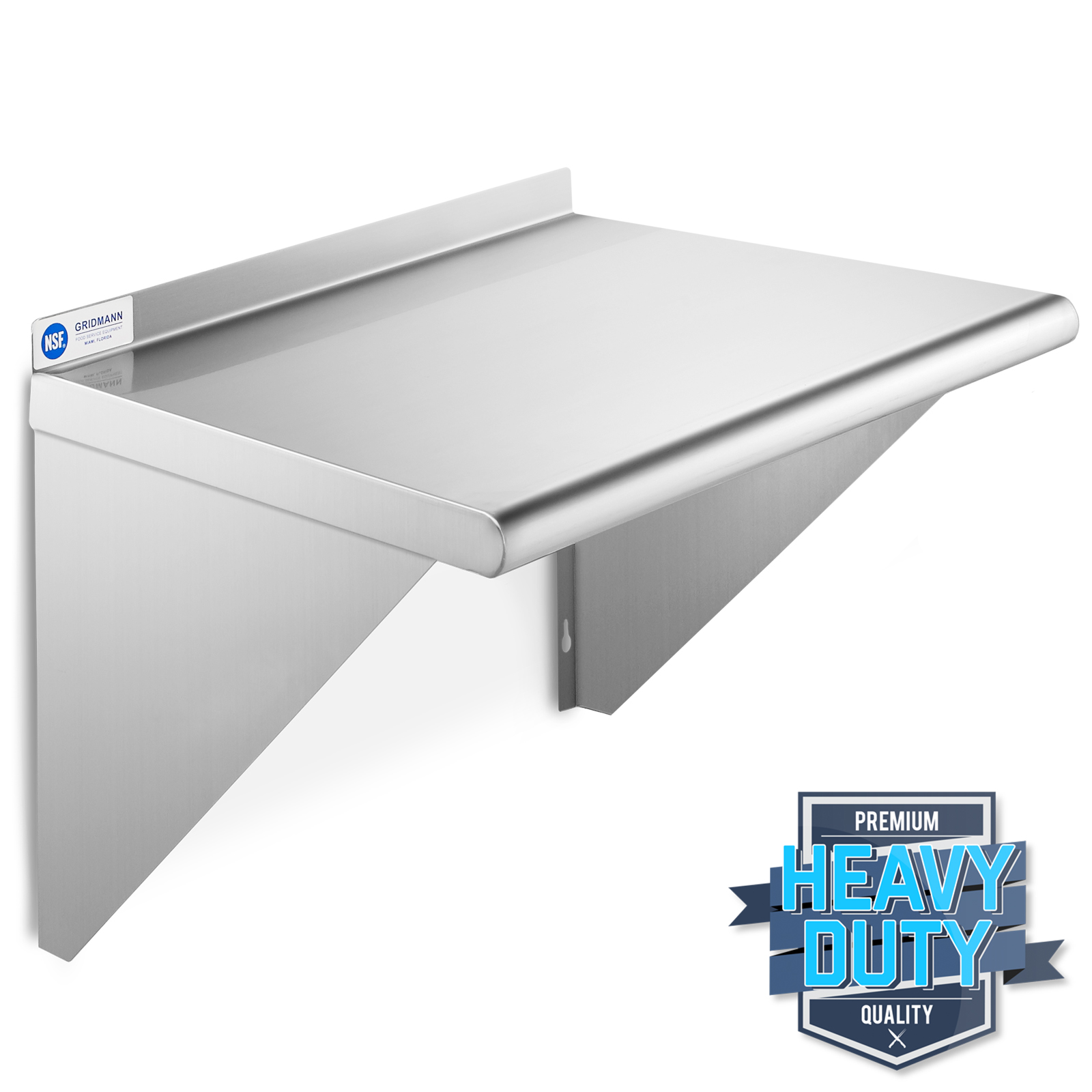 Stainless Steel 18" x 24" Commercial Kitchen Wall Shelf Restaurant
