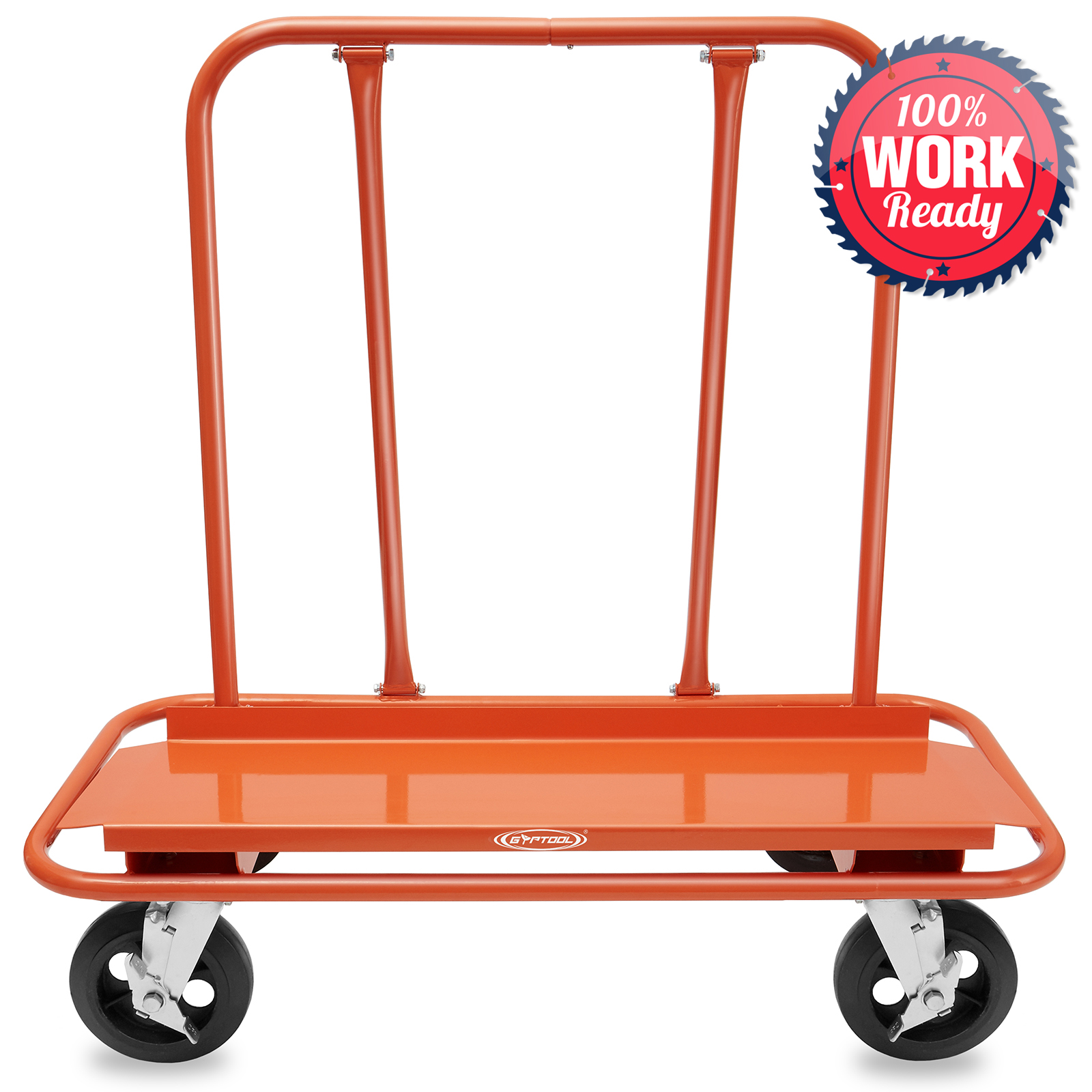 Drywall Sheet Cart Plywood Panel Dolly Trolley Truck 4 Swivel Wheels