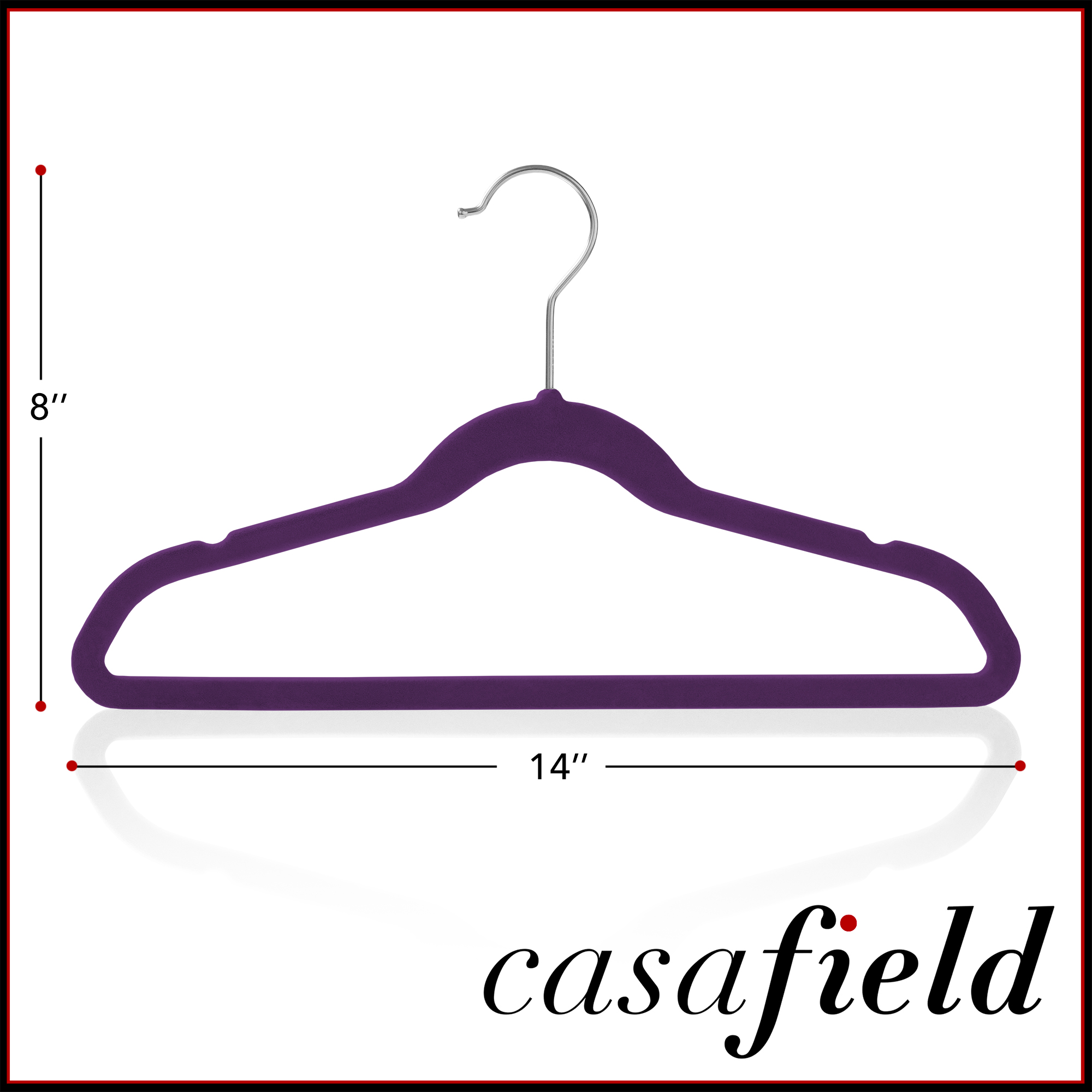 50 Velvet 14" Wide Kids Hangers for Children's Clothes Dresses Pants Shirts - Picture 55 of 71