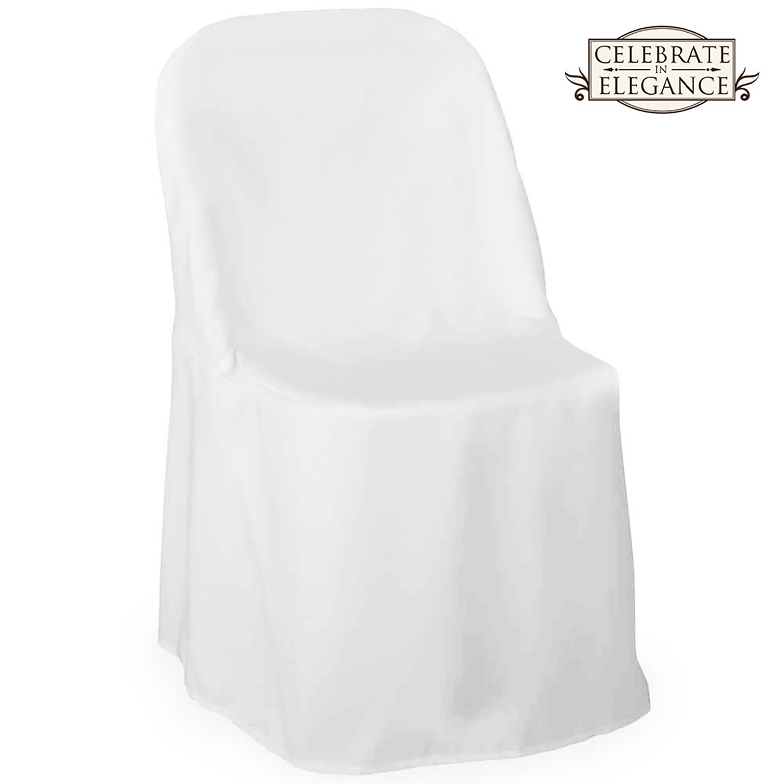 100 Wedding/Party Folding Chair Covers Polyester Cloth eBay
