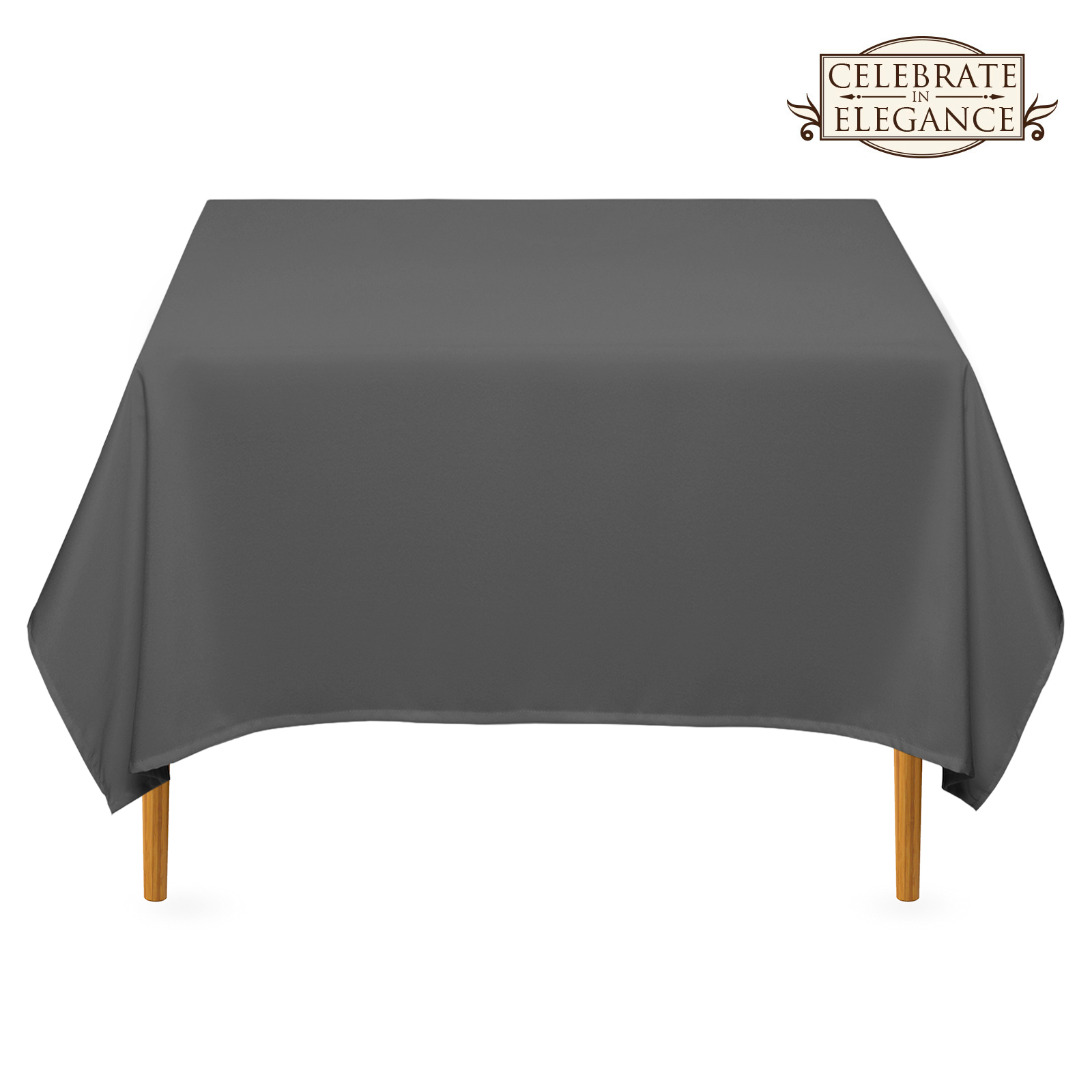 10 Pack Square Wedding Banquet Polyester Fabric Tablecloths (Many ...